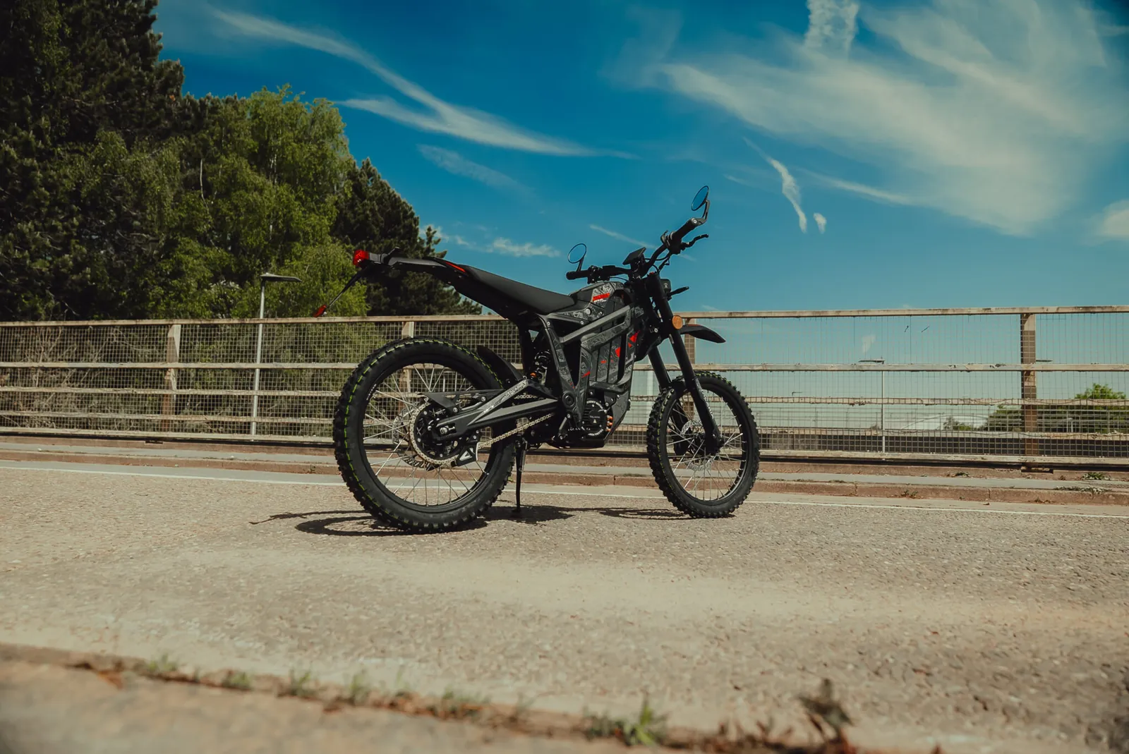 Technische Details eines E-Cross-Bikes