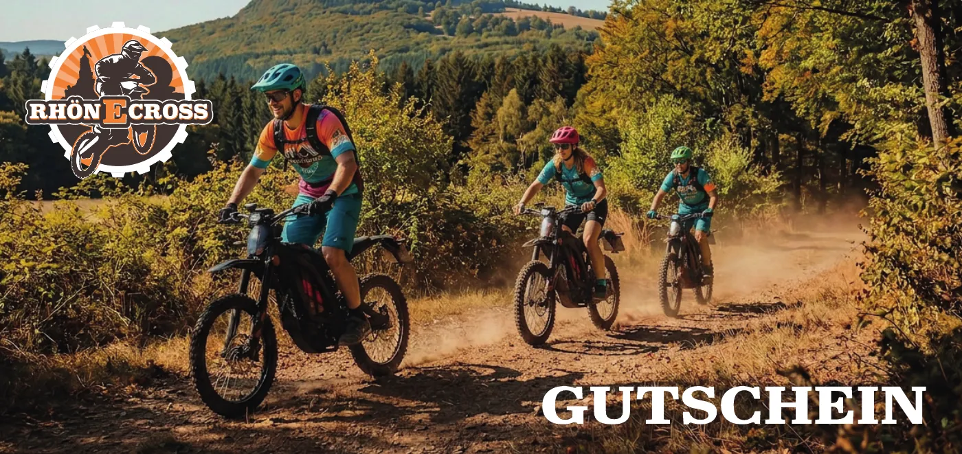 Vorderseite des Rhön-E-Cross-Gutscheins